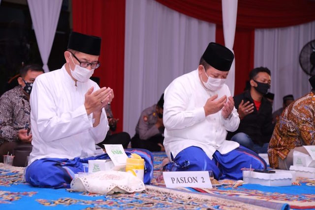 Pasangan Haji Hendy-Gus Firjaun Komit Jaga Pemilu Sehat dan Jurdil